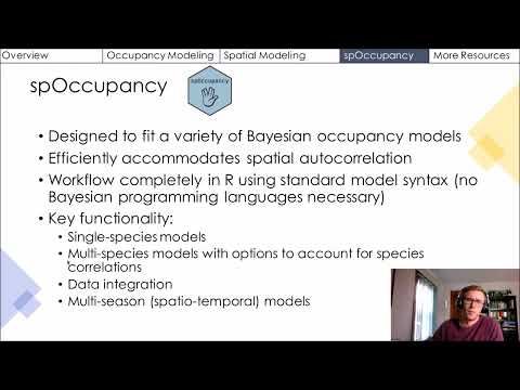 Statistical Methods Series: Spatial Occupancy Models