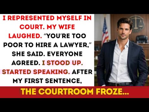 In Divorce Court, My Wife Laughed When I Represented Myself. But Her Smile Didn’t Last Long...
