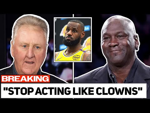 Larry Bird Stands Up for Michael Jordan After KD and LeBron’s Comments