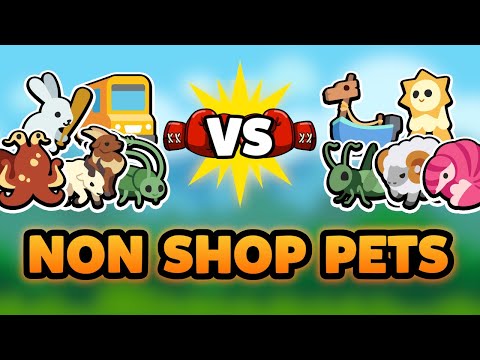 Super Auto Pets but we can only use NON SHOP PETS