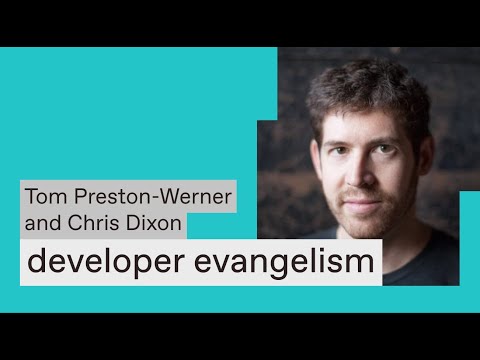 Tom Preston-Werner with Chris Dixon: Building Companies and Developer Communities