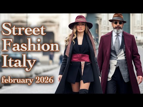 Street Fashion Italy Winter 2026: Newest Looks for February | How Fashionistas Dress in Italy