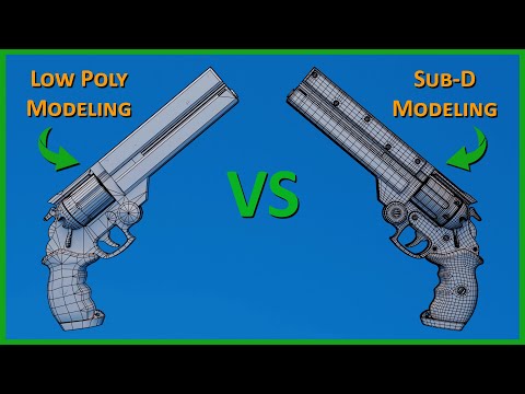 Mastering Sub-D and Low Poly 3D Modeling