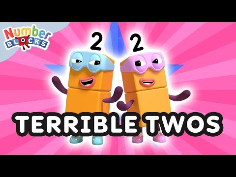 The Terrible Two's Take Over! ๐ง๐ง | Learn to Count for Kids | @Numberblocks