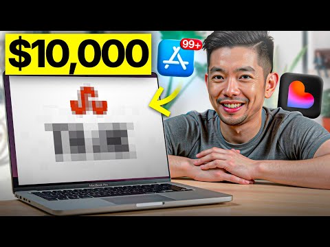 How I'd Make a $10,000 App with Lovable In 1 hour (AI + No Code)