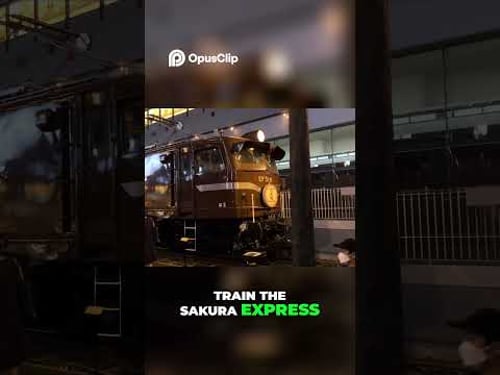 Apocalyptic Japan Trains Sakura Express & Harry Potter Sleeper