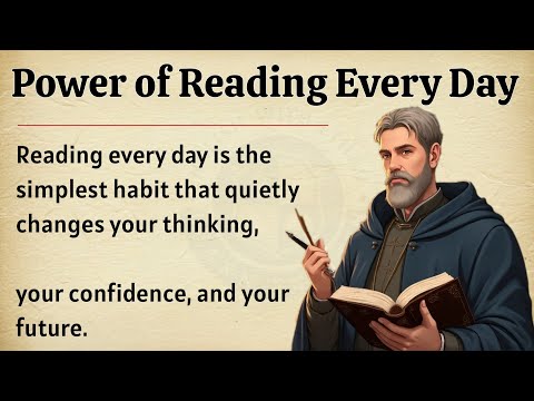 The Power of Reading Every Day | Graded Reader | Life-Changing Motivation π₯ | English Podcast