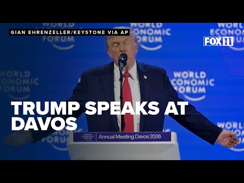 Trump dismisses taking Greenland by force, labels Denmark 'ungrateful;' World Economic Forum speech