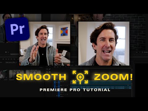 How to create a smooth zoom in effect | Premiere Pro