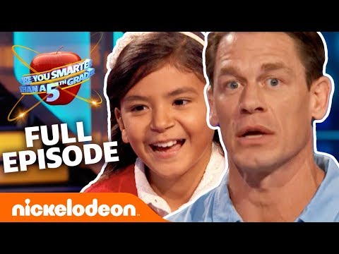 John Cena Hosts NEW Are You Smarter Than A 5th Grader! (FULL EP) | Nick