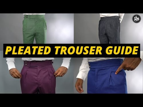 Forward VS Reverse Pleats? | Ultimate Pleated Trouser Guide!