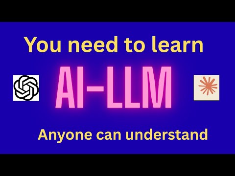 AI Basics — LLMs, Tokens & RAG Explained | Large Language Model Tutorials for absolute beginners