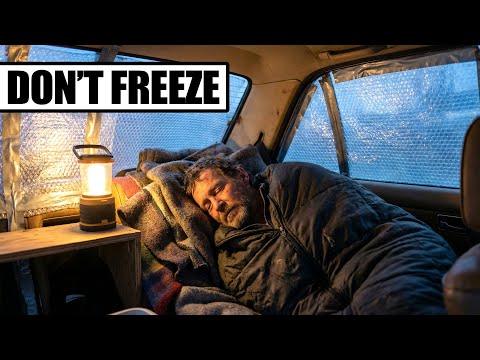 How Homeless People Sleep In A Car Without Heating