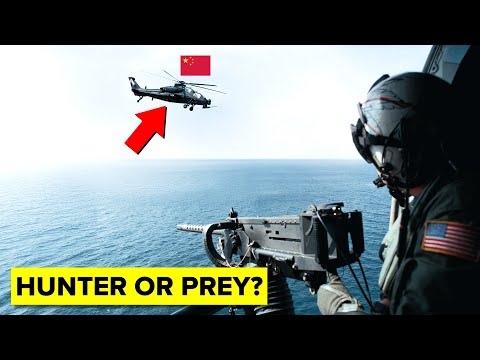 Chinese Helicopter Confronted US Navy in Taiwan Strait – Then THIS Happened…