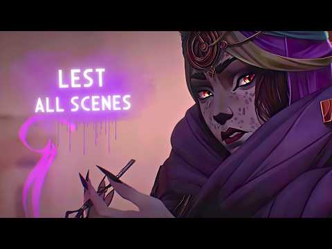 Every Scene With Lest | Arcane Season 2