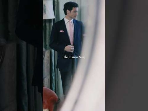 The Eaton Suit in Navy | Timeless Tailoring | Oliver Brown London