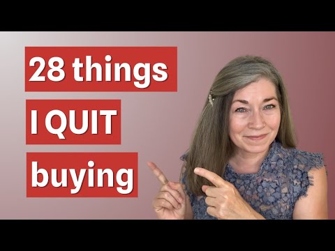 28 Things I Quit Buying to Retire Early
