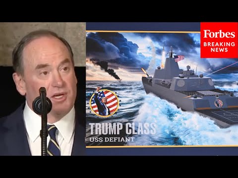 Navy Secretary: New Trump-Class USS Defiant Will 'Be A Source Of Pride For Every American'