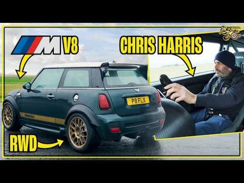 Driving a BMW V8 Powered Mini with Chris Harris