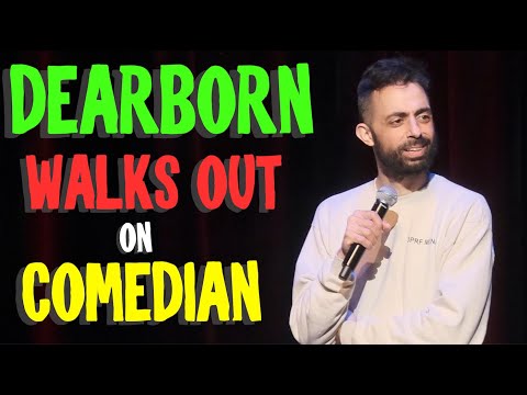 DEARBORN CROWD WALKS OUT ON COMEDIAN