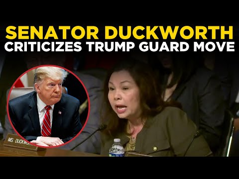 Duckworth LIVE: Duckworth Responds to Trump’s National Guard Deployment Debate | US NEWS | TRUMP