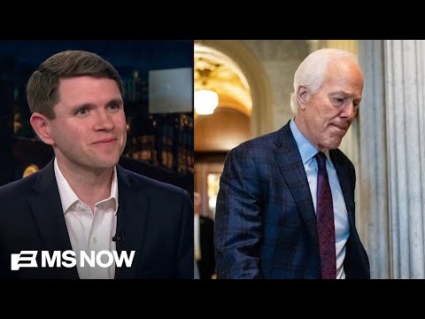 ‘Corrupt’: Talarico says Cornyn ‘forfeited his right’ to represent Texans