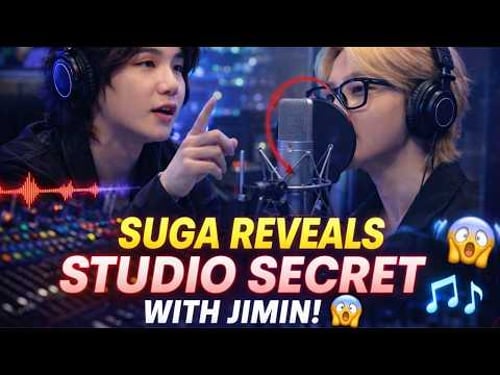 What's Really Going On? SUGA Reveals Secrets Behind His Work with Jimin! 💜🎵