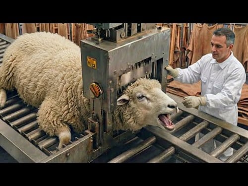 Inside the Sheep Factory – (Full Process) How Million-Dollar Goods Are Made