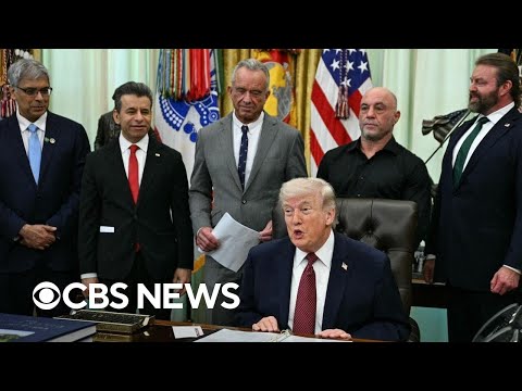 Watch: Trump signs executive order easing U.S. restrictions on psychedelic research