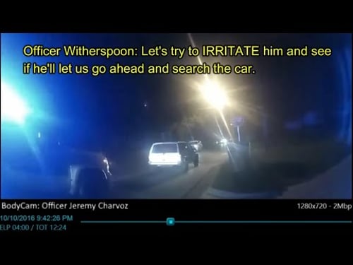 Officers Caught on Camera Plotting an Illegal Search During a Routine Traffic Stop