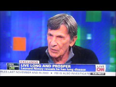 Leonard Nimoy on Piers Morgan, February 10, 2014