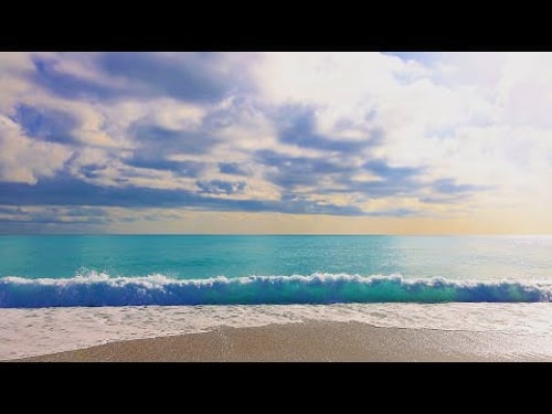 🌊Ocean Waves Sounds - Soothing Waves Crashing on Beach | White Noise for Sleep