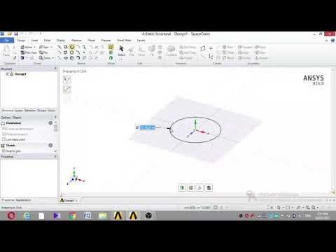 Creating a Geometry Using ANSYS Spaceclaim of Nozzle and shell junction