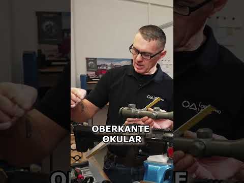 Taktisches/jagdliches Zielfernrohr montieren #oberlandarms #lpvo #ar15news #jagd #jäger