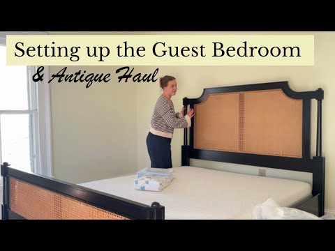 Solo Week at the House- Setting Up the First Guest Bedroom