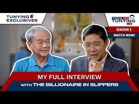 My full interview with the billionaire in slippers