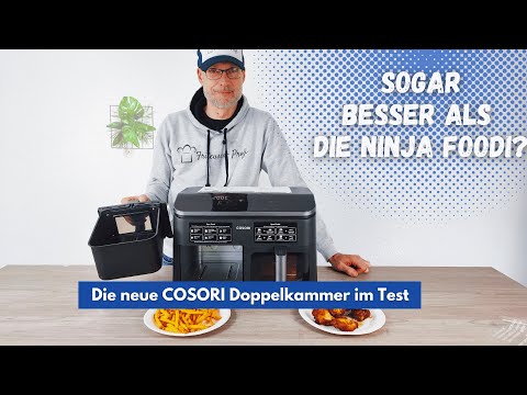 COSORI Heißluftfritteuse Doppelkammer 8.5L im Test ✅ | Die Beste Dual Zone Fritteuse auf dem Markt?