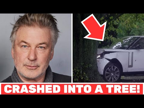 Alec Baldwin Wrecks Range Rover After Swerving From Truck | Hamptons Chaos!
