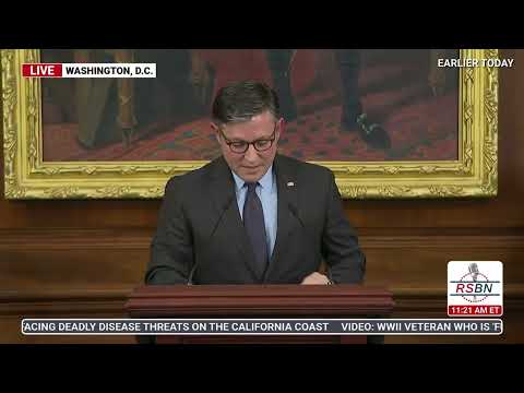 WATCH: Speaker Mike Johnson Holds a News Conference in Washington, D.C.- 10/6/25