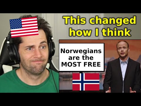 American Reacts to Sånn er Norge - The Freedom Machine