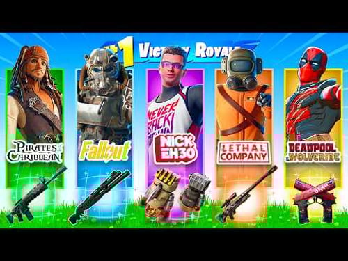 The *RANDOM COLLAB BOSS* Challenge in Fortnite!