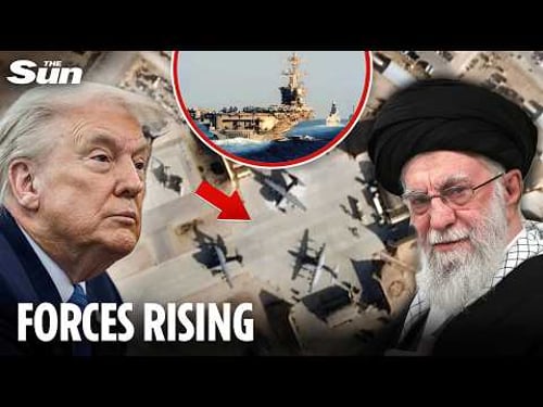Satellite pics reveal HUGE US military buildup near Iran as Trump warns Ayatollah