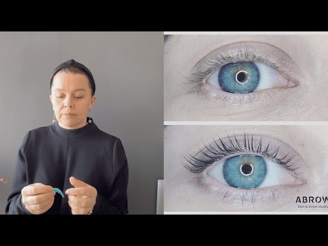 ПОДБОР ВАЛИКА #1 ЛАМИ РЕСНИЦ (Как увидеть его в разрезе)