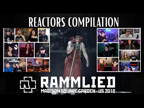 REACTION COMPILATION | Rammstein - Rammlied | First Time Reaction Mashup