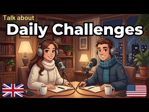 Speak Confidently About Your Daily Challenges in English | Real English Conversation Practice