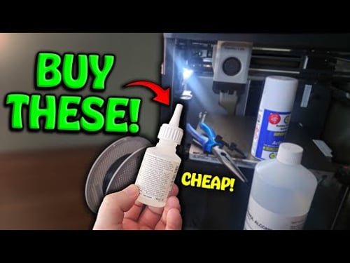If You 3D Print, You Need These Cheap Items!