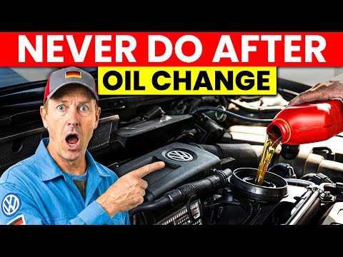 These 9 Mistakes After a Volkswagen Oil Change Will Kill Your Engine