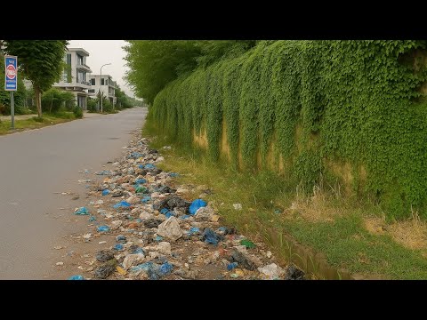 Wonderful Moment: Cleaning the Sidewalk into a Safe Space for All Ages to Exercise. #cleanup