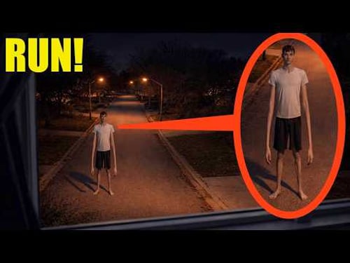 If you ever see this thing watching you in the middle of the night, Lock your Doors and HIDE!