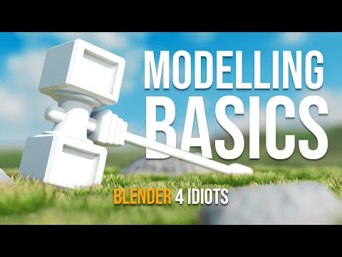 Modelling BASICS | Blender 4 IDIOTS